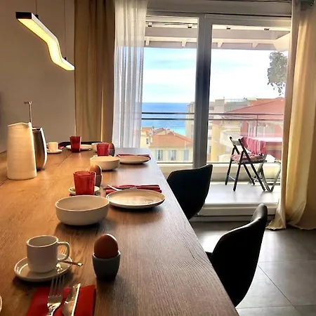 Superbe 3 Pieces Vue Mer A 2 Mn De La Plage, Terrasse, Piscine Et Parking Prive ! Apartment